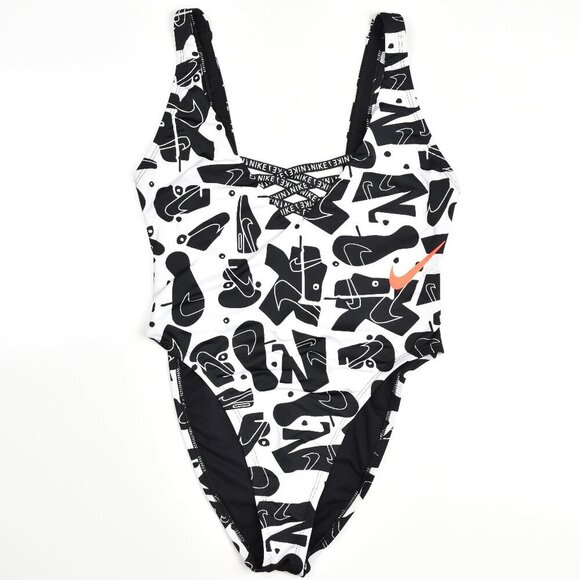 Nike Sneakerkini One Piece U Back Swimsuit - M - Picture 1 of 9